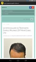 Trapianto capelli Milano 스크린샷 2