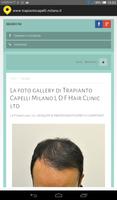 Trapianto capelli Milano اسکرین شاٹ 2