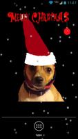 Santa Dog Live Wallpaper Poster