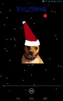 Santa Dog Live Wallpaper ảnh chụp màn hình 3