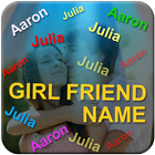 GirlFriend Name Live Wallpaper icône