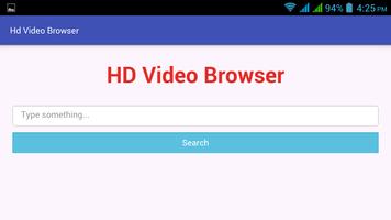 HD Video Browser โปสเตอร์