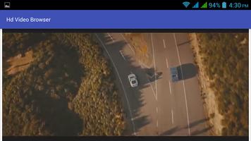 برنامه‌نما HD Video Browser عکس از صفحه