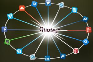 Quotes for Social App capture d'écran 1