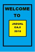 Tarikh Gaji 2018 - Penjawat Awam Affiche