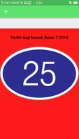 Tarikh Gaji 2018 - Penjawat Awam স্ক্রিনশট 3
