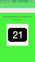 Tarikh Gaji Pencen 2018 Ekran Görüntüsü 2