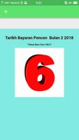 Tarikh Gaji Pencen 2018 Ekran Görüntüsü 3