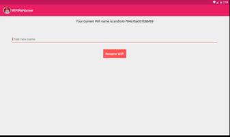 برنامه‌نما WiFi Renamer عکس از صفحه