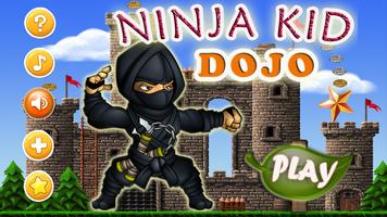 Ninja Kid Dojo Game Affiche