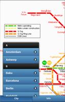 Subway Maps (Europe) capture d'écran 1