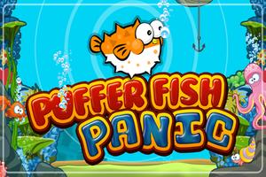 Puffer Fish Panic Nemo's Reef الملصق