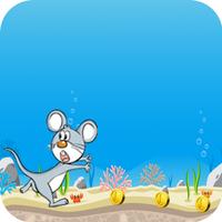 Mouse Cartoon Games Running Affiche