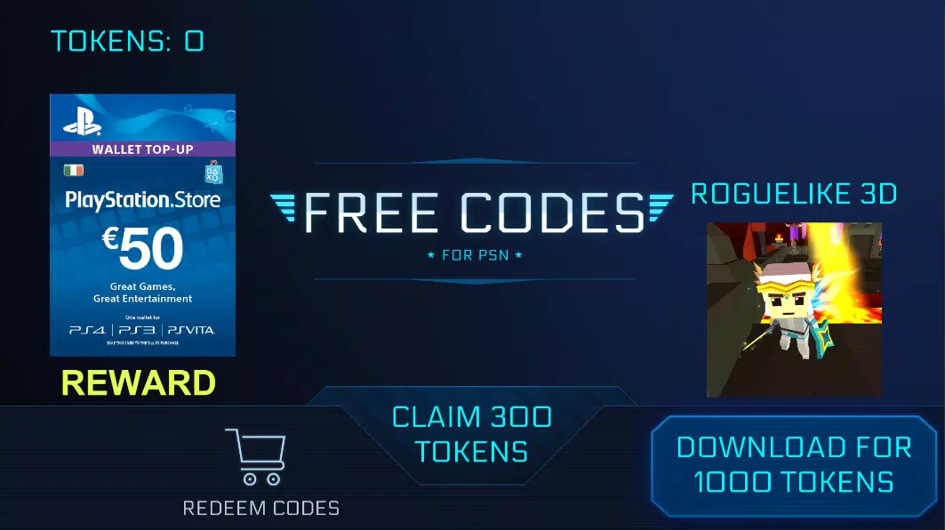 Free Promo Codes For PSN APK pour Android Télécharger