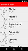 Amino Acid Guide Affiche