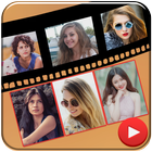 Photo Video Maker with Music Video أيقونة