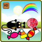 Candy CAT Run Crash icon