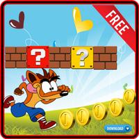 Super Fox Fast Jump Rush Coins ポスター