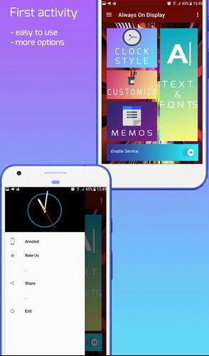 always on display s8
