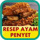 Resep Ayam Penyet আইকন