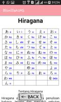 Pembelajaran Hiragana dan Katakana capture d'écran 3