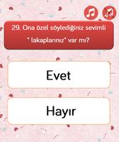 Aşk ve ilişki Testi captura de pantalla 2