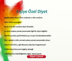 Kişiye Özel Diyet bài đăng