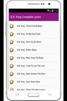 B.B. King Complete Lyrics screenshot 1