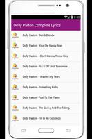 Dolly Parton Complete Lyrics Cartaz