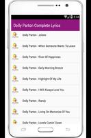 Dolly Parton Complete Lyrics imagem de tela 1