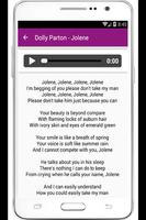 Dolly Parton Complete Lyrics capture d'écran 2