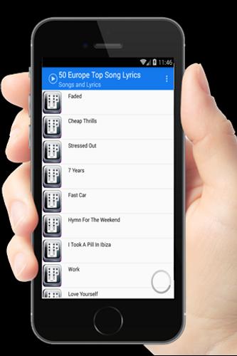 Top 100 Europe Song Lyrics APK for Android Download
