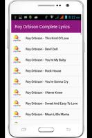 Roy Orbison Complete Lyrics Affiche