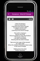 Scorpions Complete Song Lyrics capture d'écran 2