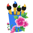Paint Flowers icône