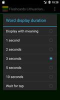 Flashcards Lithuanian Words screenshot 3