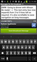 BroadcastSMS Lite capture d'écran 1