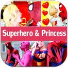 Video Funny Superhero & Princess أيقونة