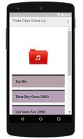 Three Days Grace Lyrics syot layar 3
