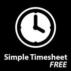 Simple Timesheet FREE ícone