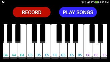 برنامه‌نما PIANO RECORDER عکس از صفحه