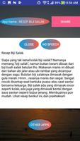 RESEP BIJI SALAK Screenshot 1