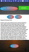 RESEP ES RUMPUT LAUT screenshot 1