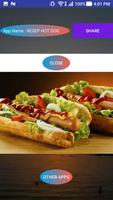 RESEP HOT DOG Affiche