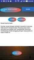 RESEP KUPING GAJAH تصوير الشاشة 1