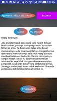 RESEP SELAI APEL screenshot 1