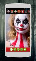 Scary Killer Clown Mask - Horror Face Changer capture d'écran 1
