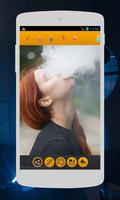 Smoke Effect Photo Editor Affiche