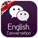English Dialogues Conversation icône