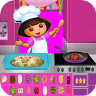Dora Cooking Dinner icône